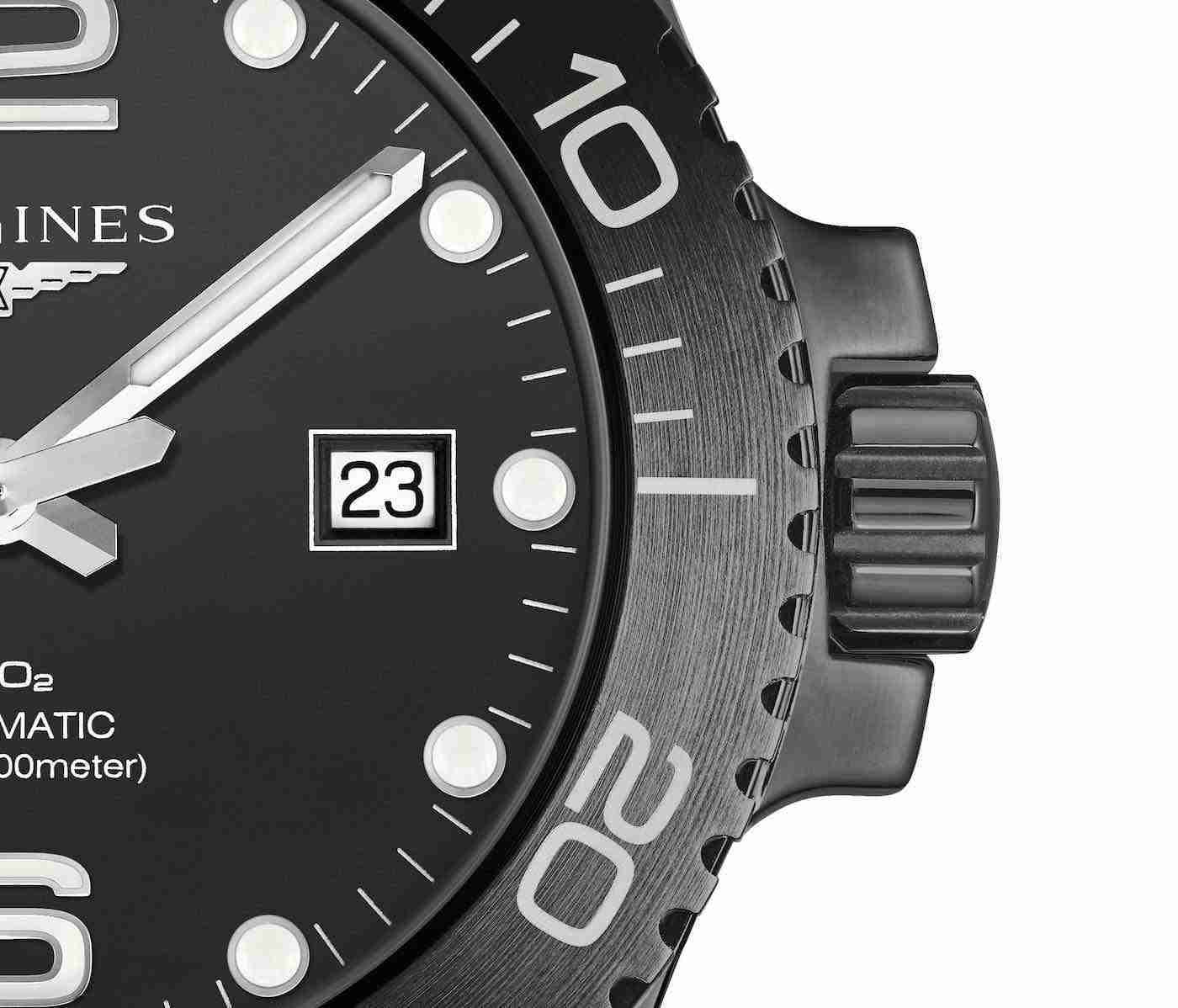 longines black ceramic watch