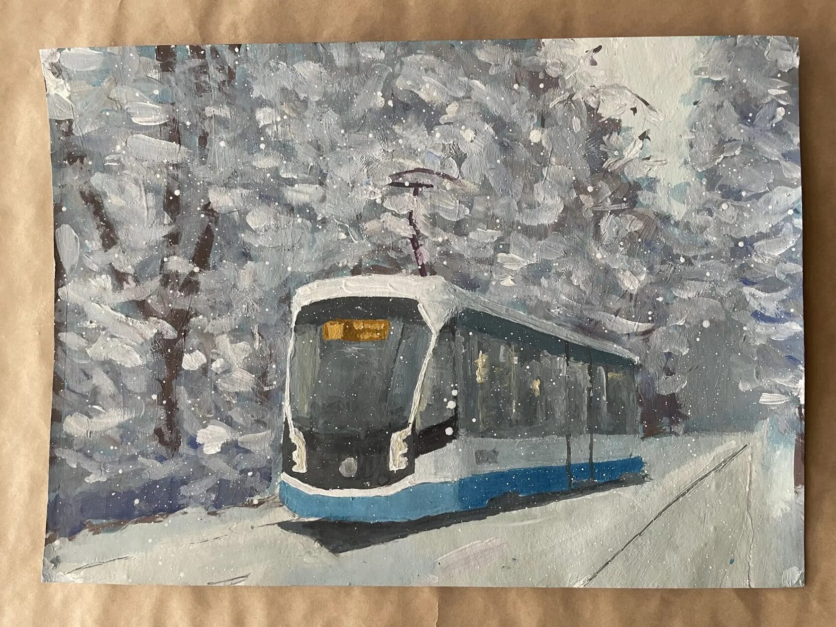 Рисунок студийца изостудии «Колорит»