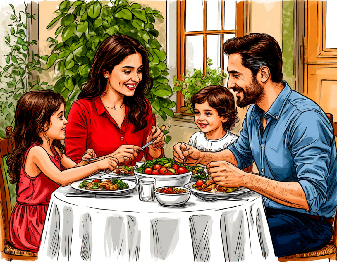 Италия. Семья