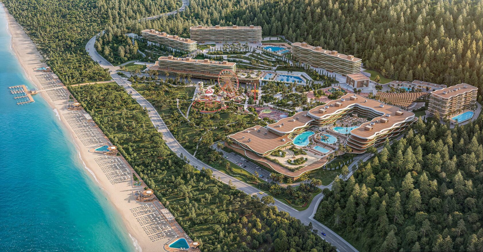 ALEAN RESORT MONTVERT — вид комплекса