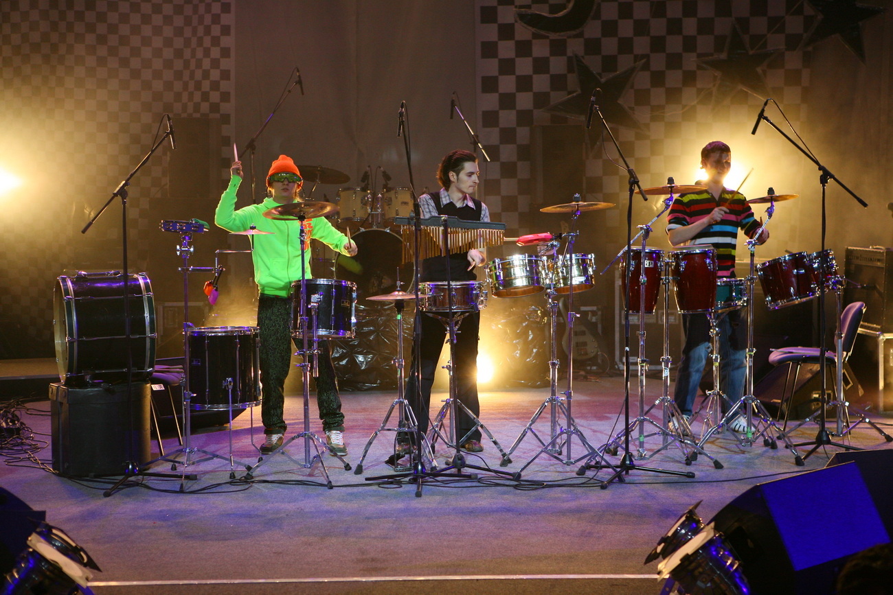Барабанное шоу - Potapoff Show, на мероприятии ПБП Призван быть первым 2007