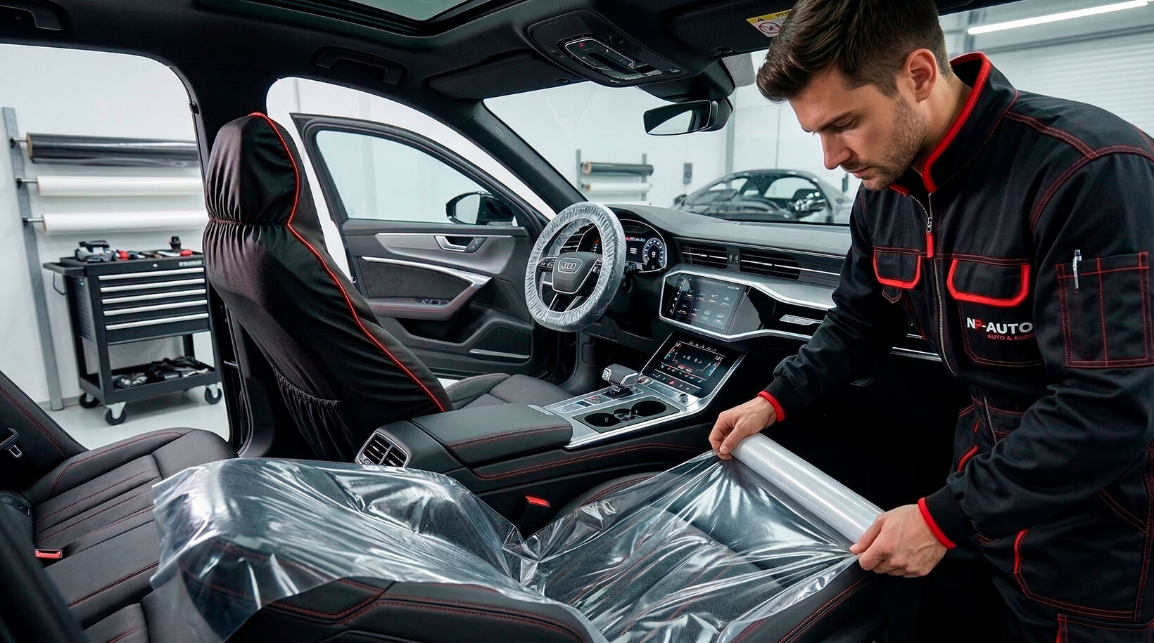 Приемка и маскировка автомобиля в NR-AUTO