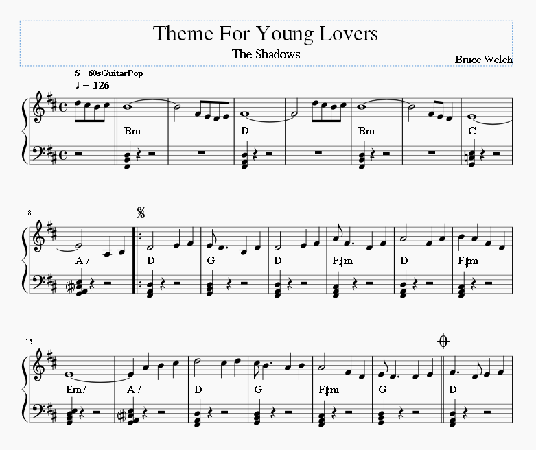 Theme For Young Lovers