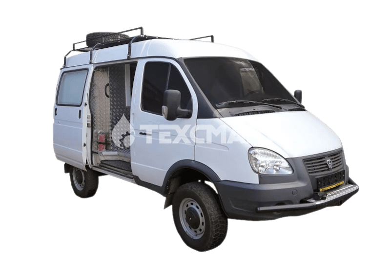 Mobile lab on “SOBOL” 4x4 platform