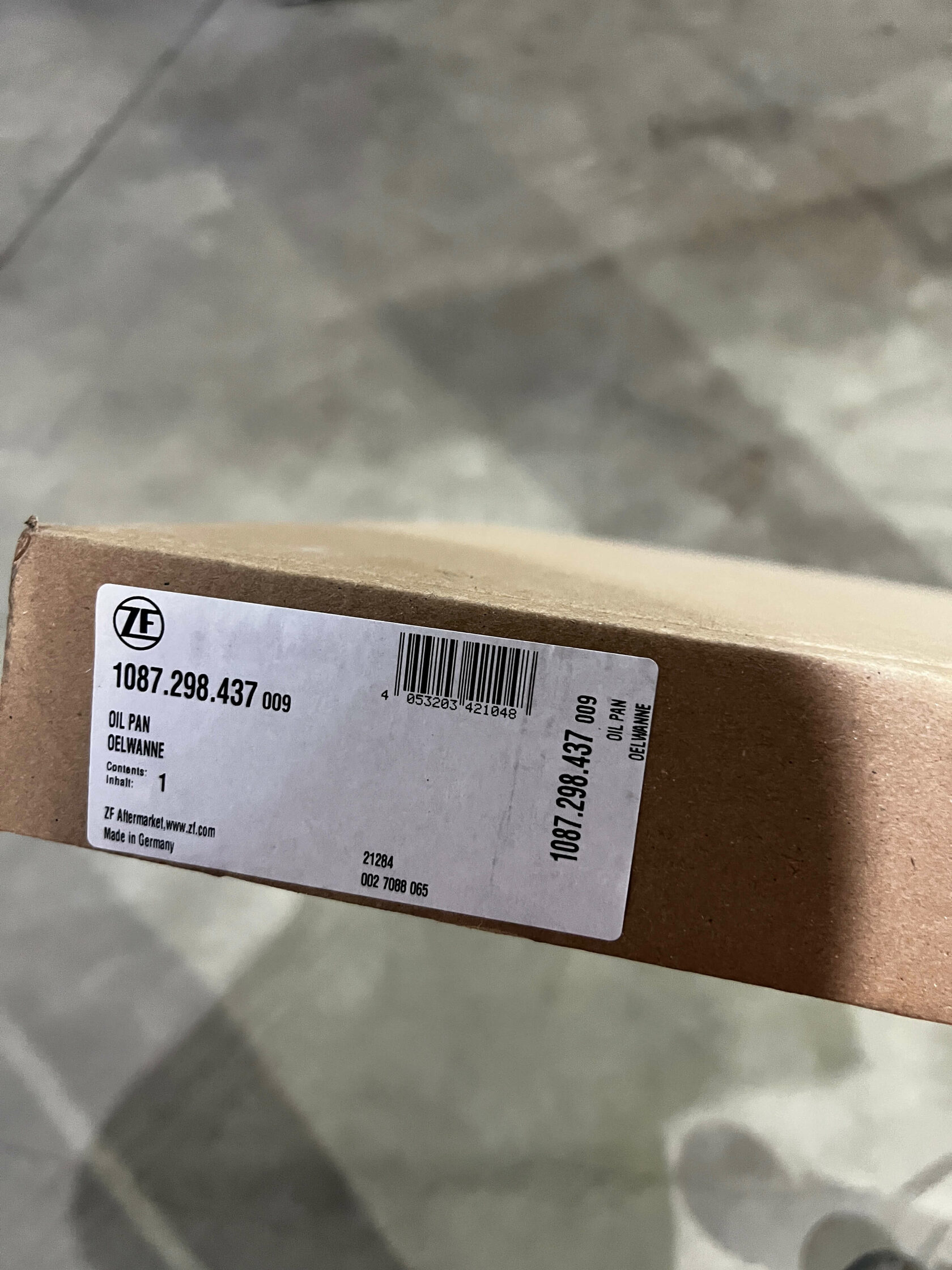 Оригинальный поддон ZF для АКПП BMW X6