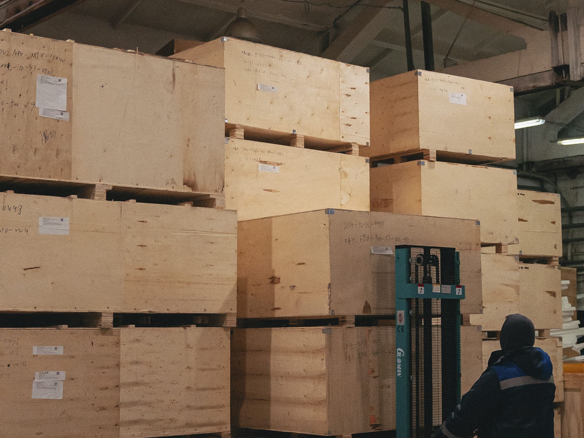 Новые станки на складе 