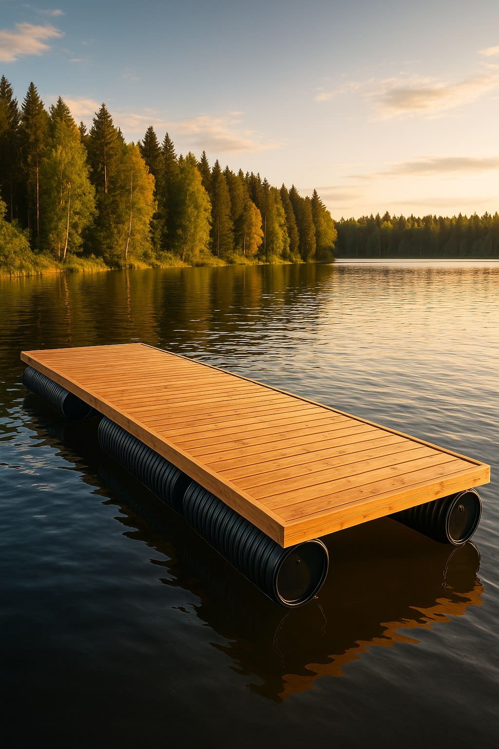 Пластиковые понтоны