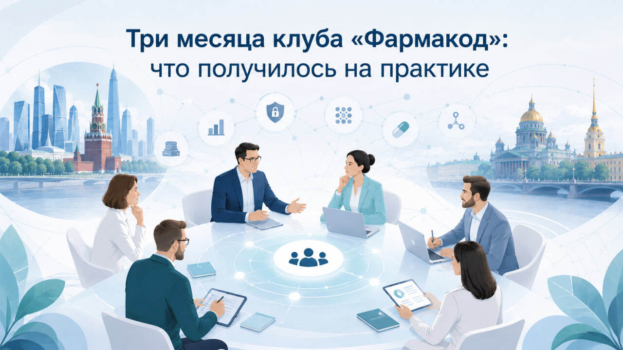 Три месяца клубу Фармакод — закрытому сообществу ИТ- и ИБ-лидеров фармацевтических компаний