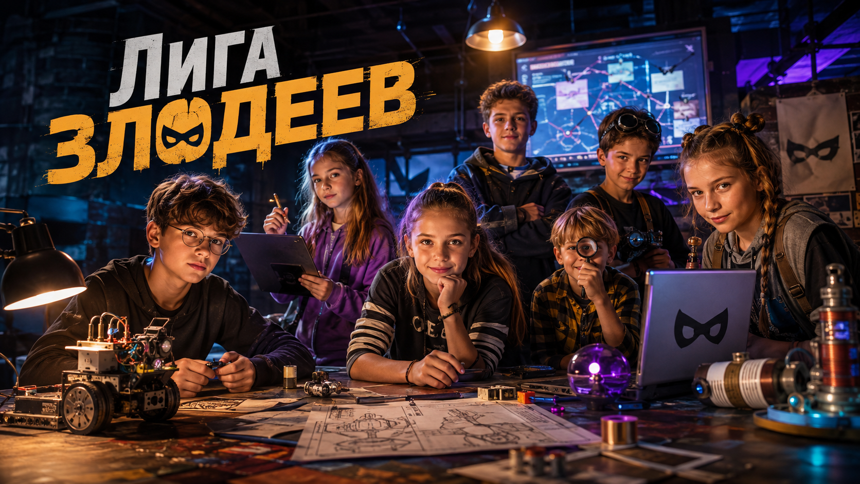 Лига злодеев в Ленинградце Горьковское