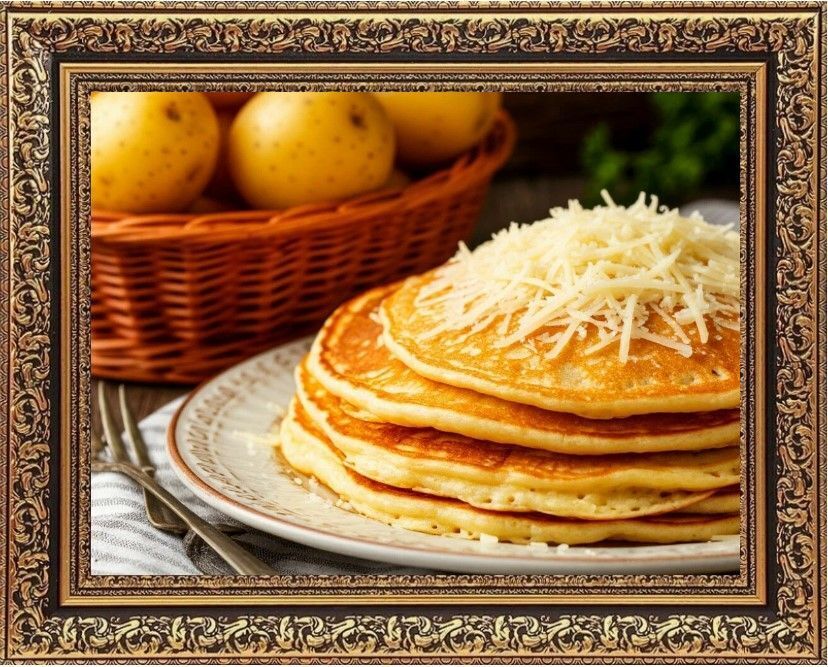 картофельные блинчики из пюре