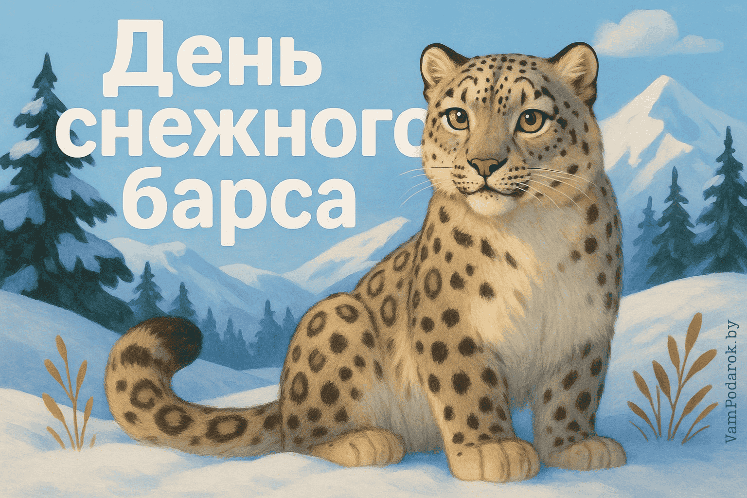 Международный день снежного барса – 23 октября