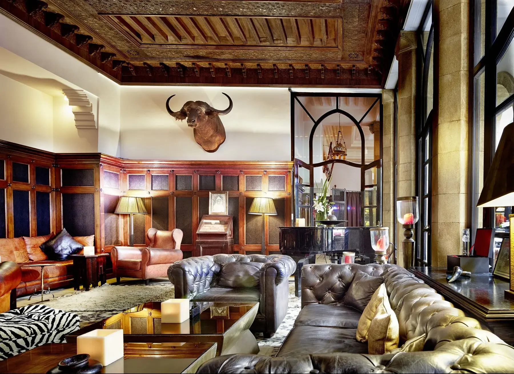 Лаунж особняка начала XX века, Heure Bleue Palais
