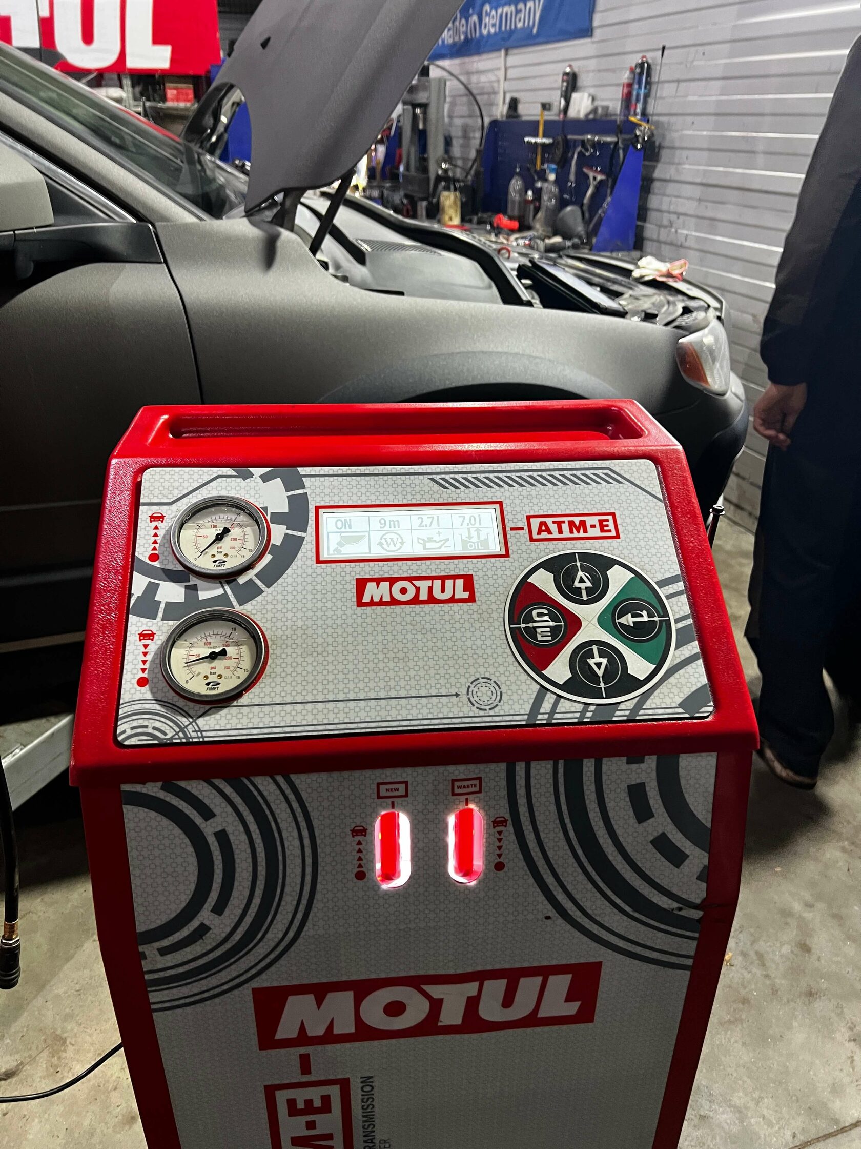 Результат обслуживания Aisin Tf-80sc