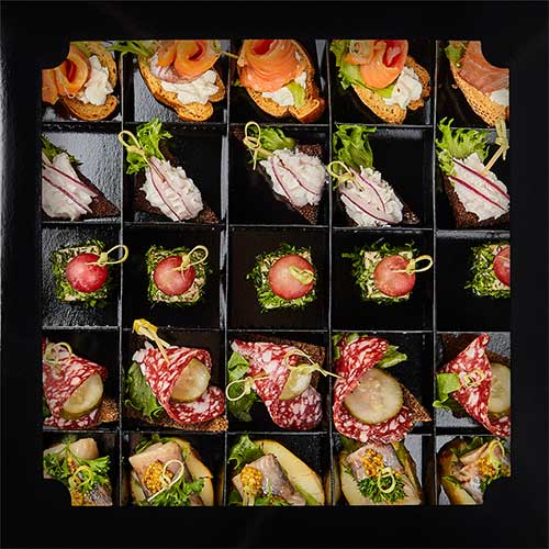 сет закусочный канапе в офис