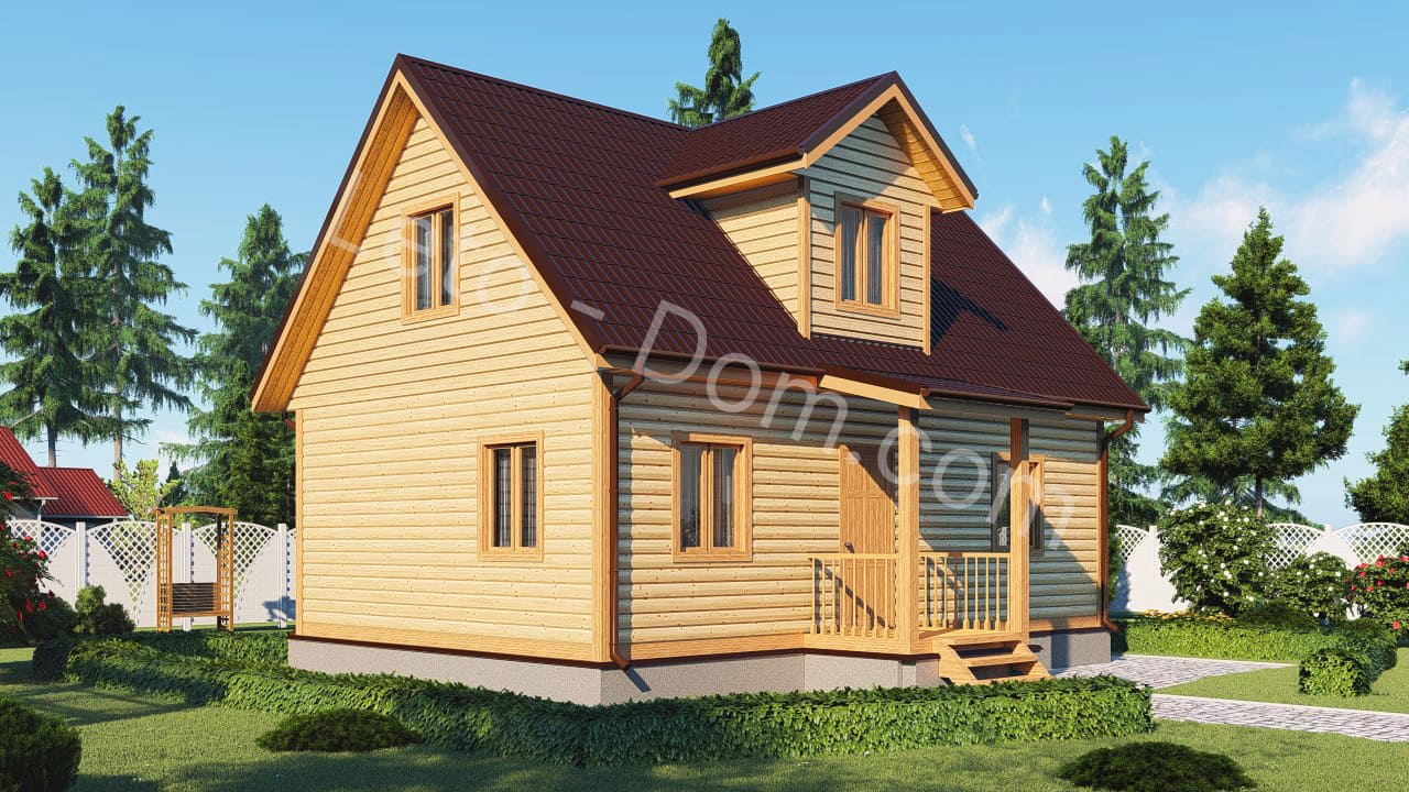 дом из бруса