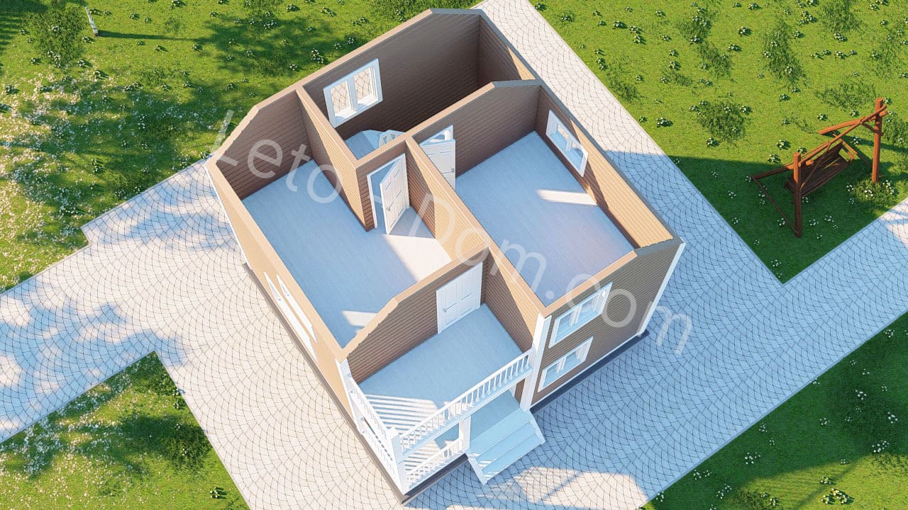 дом из бруса