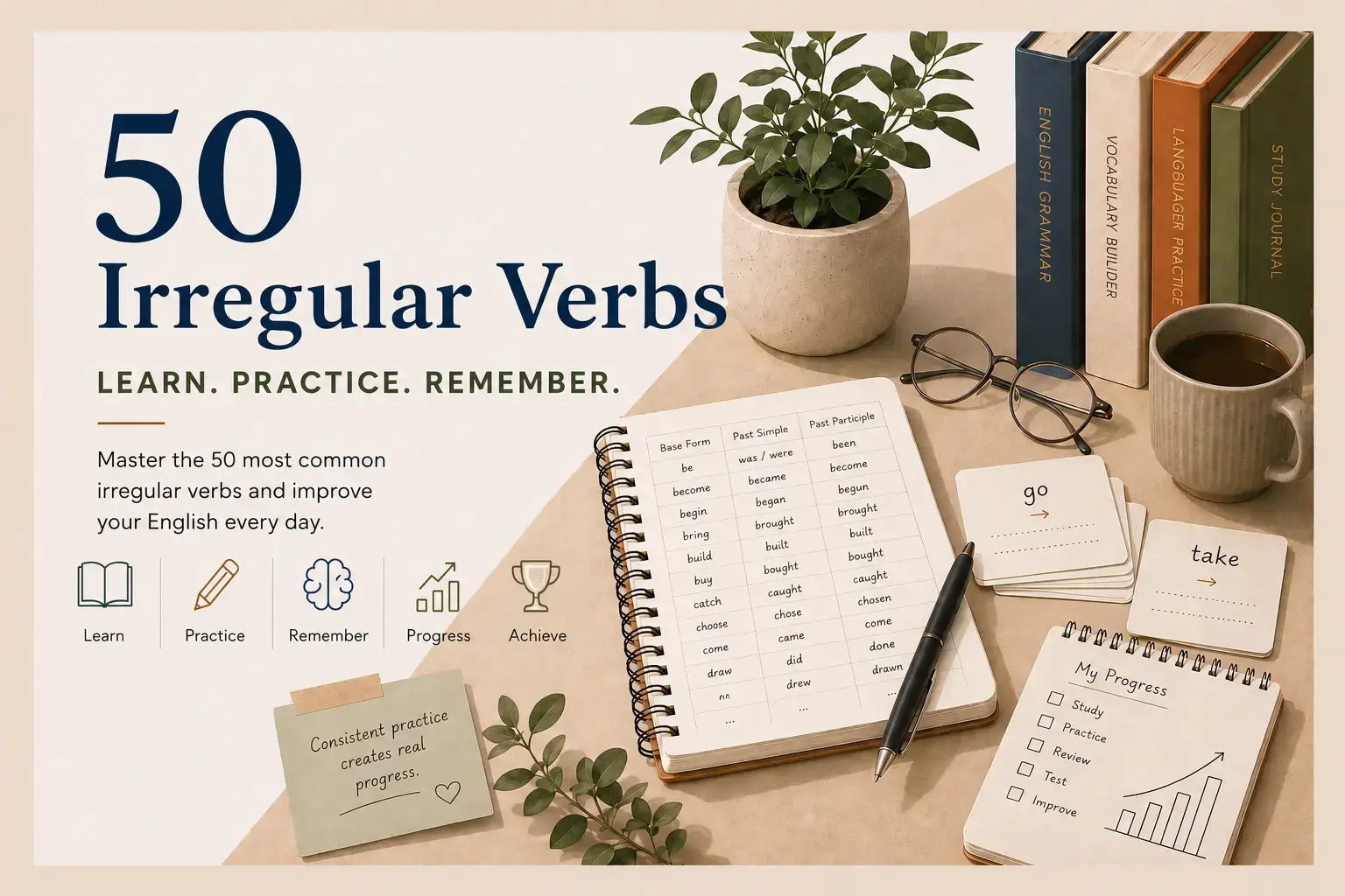 50 Irregular Verbs