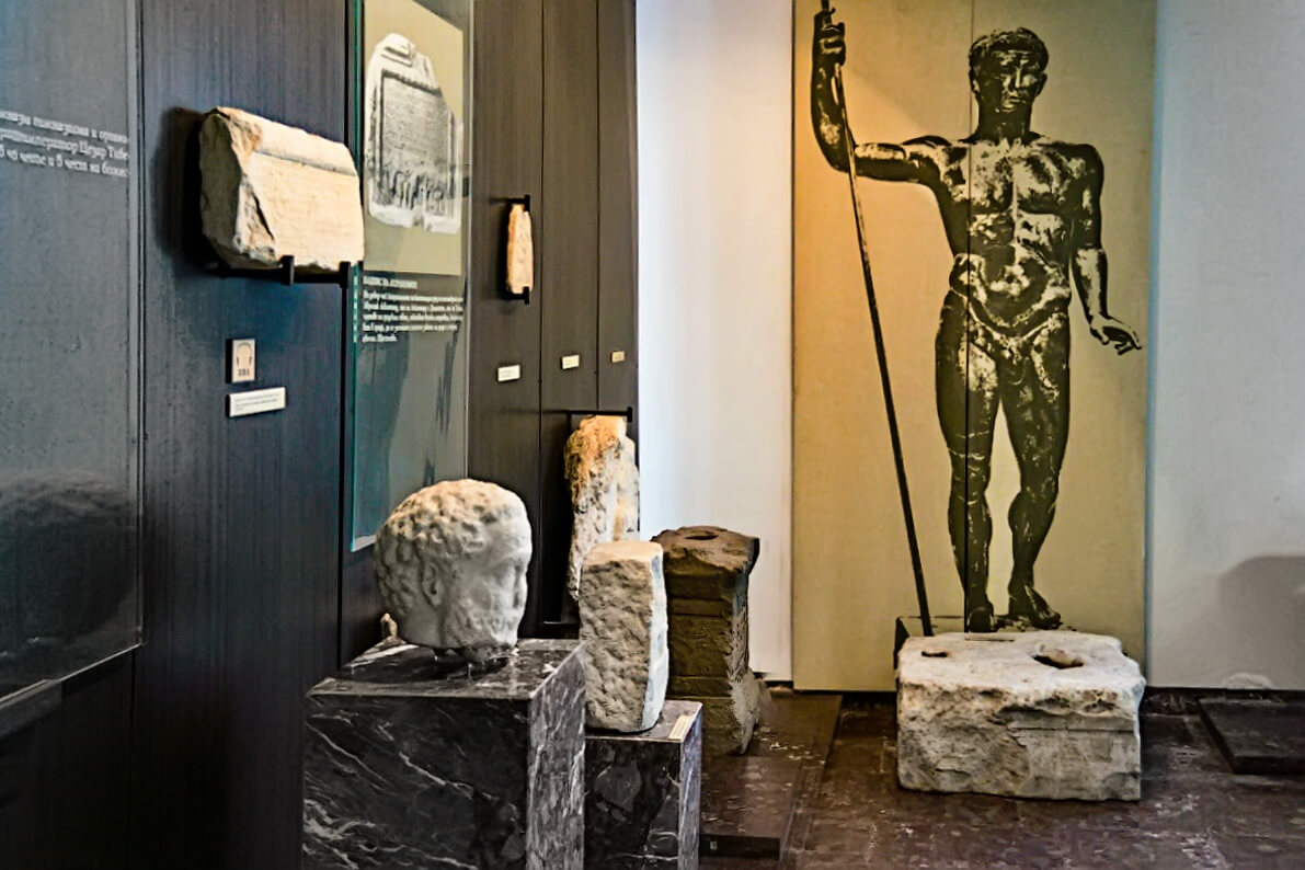 несебър, археологический музей, история