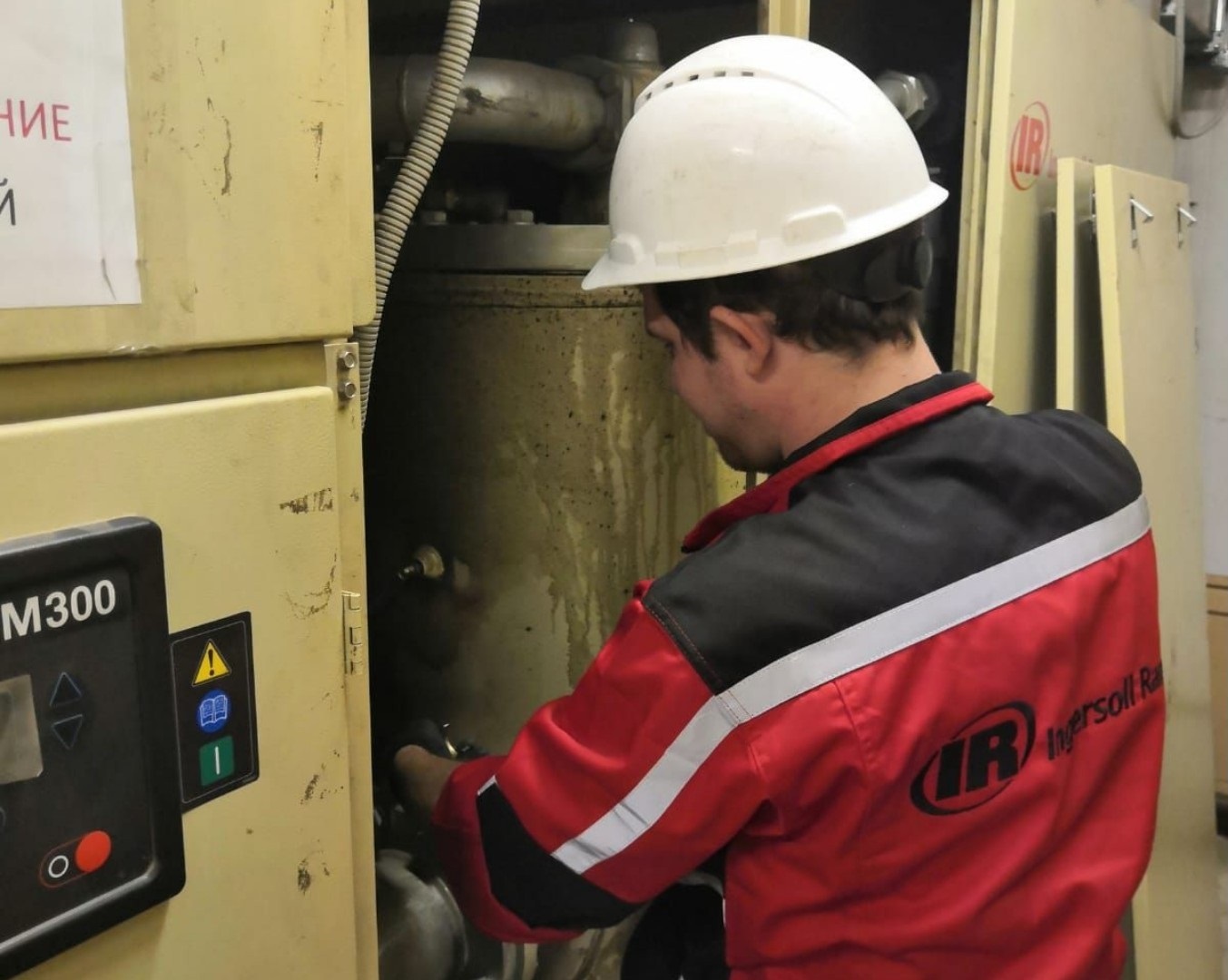 Ремонт винтового компрессора Ingersoll Rand