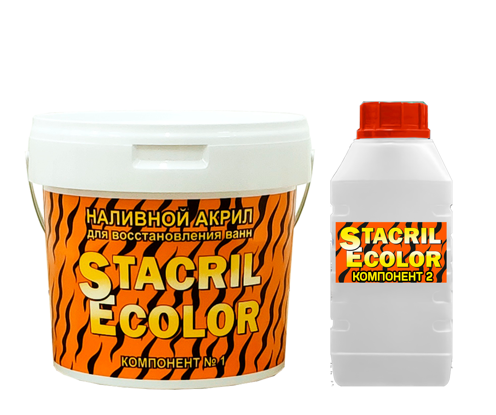 Эколор - Жидкий акрил и литьевой мрамор для ванн