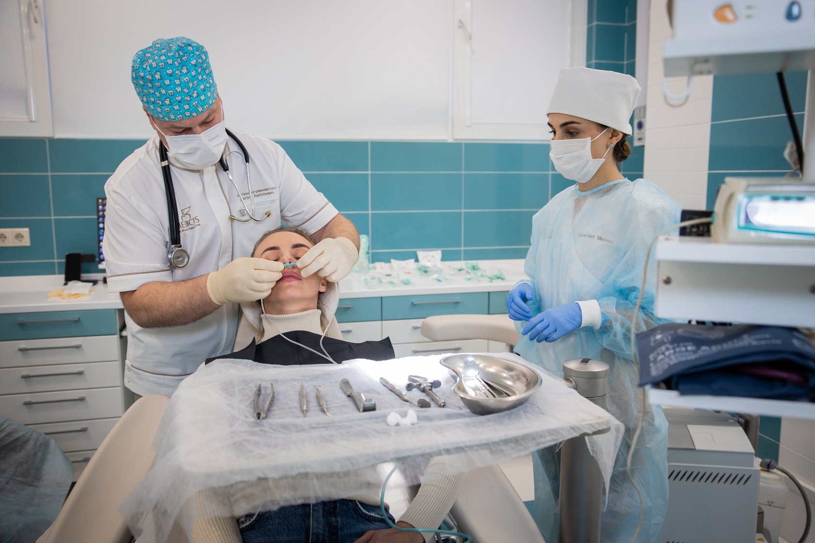 Фотография приёма из архива MEDICUS