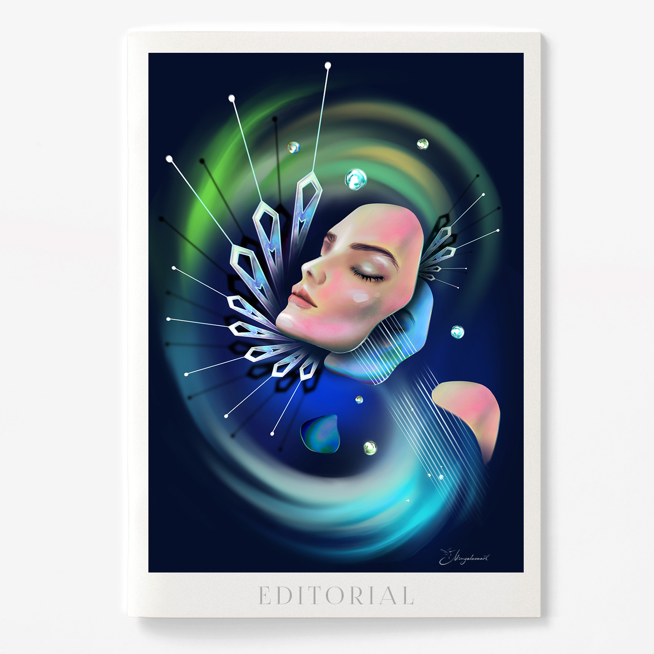  Цифровая иллюстрация, Procreate illustration, Фэшн-иллюстрация, Fashion-illustrator, mingalevaart, Анна Мингалёва, концептуальная иллюстрация