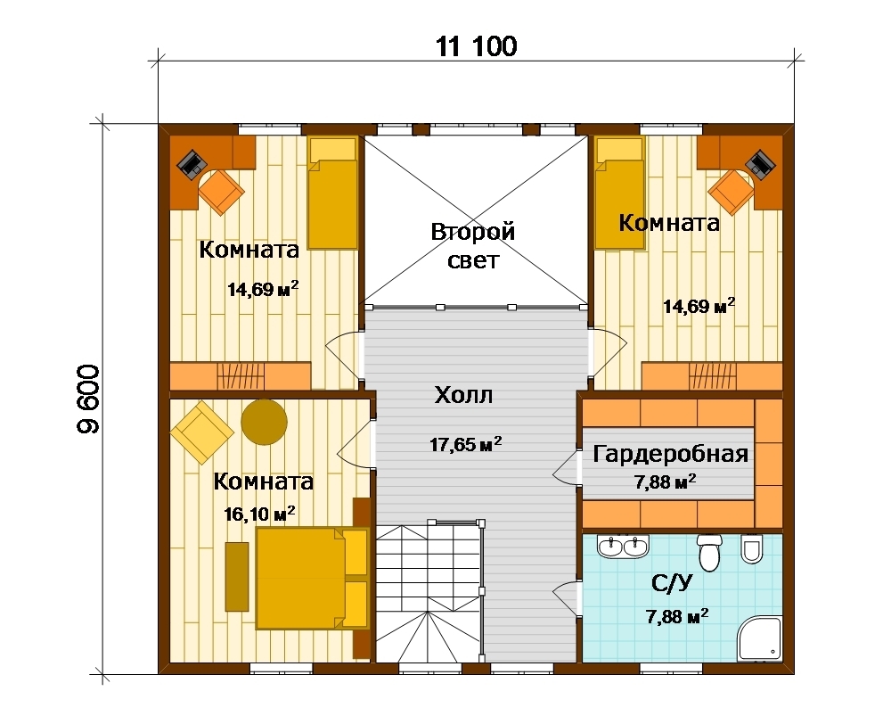 Проект дома князь