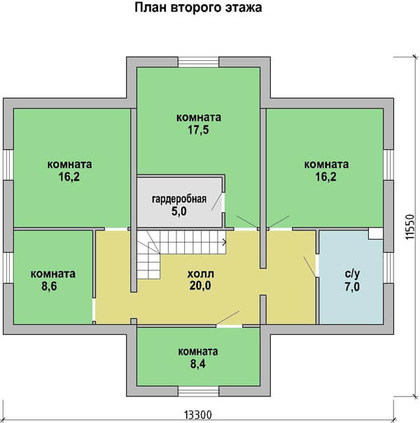 Проект дома к 230