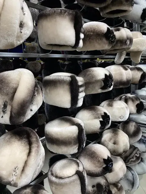 Шапки из норки и стриженой норки