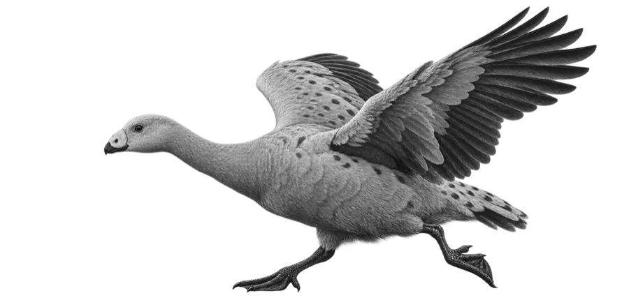 Куриный гусь — Cereopsis novaehollandiae