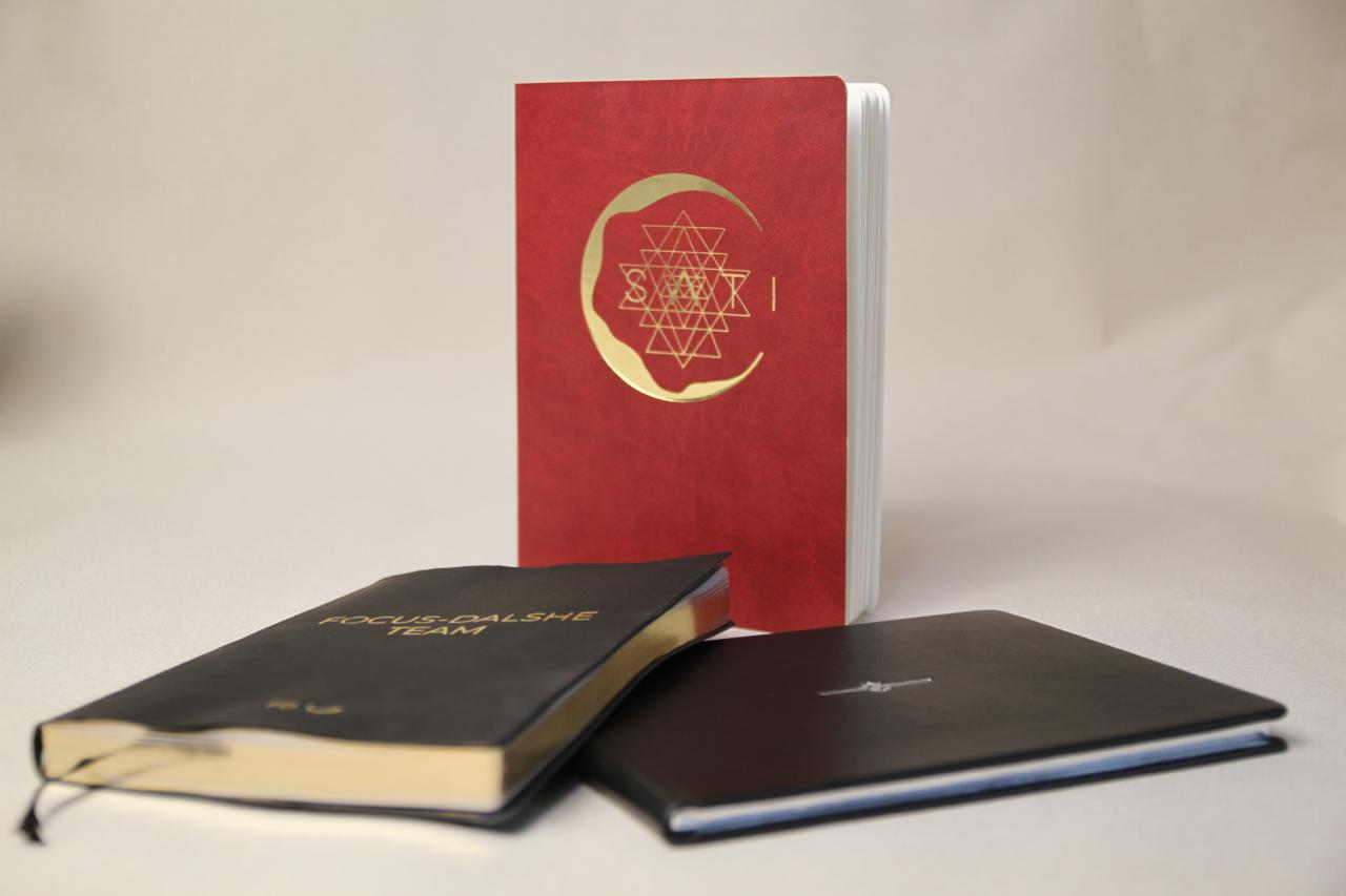 Разные варианты книжного переплёта