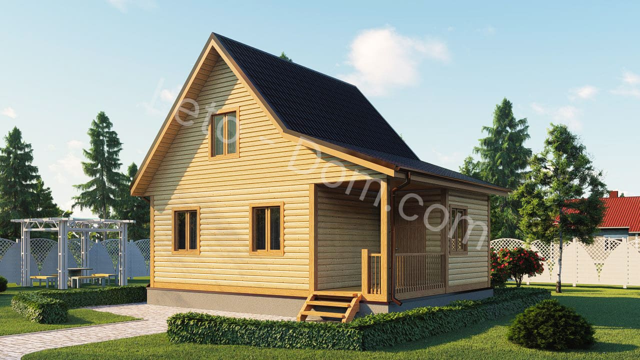 дом из бруса