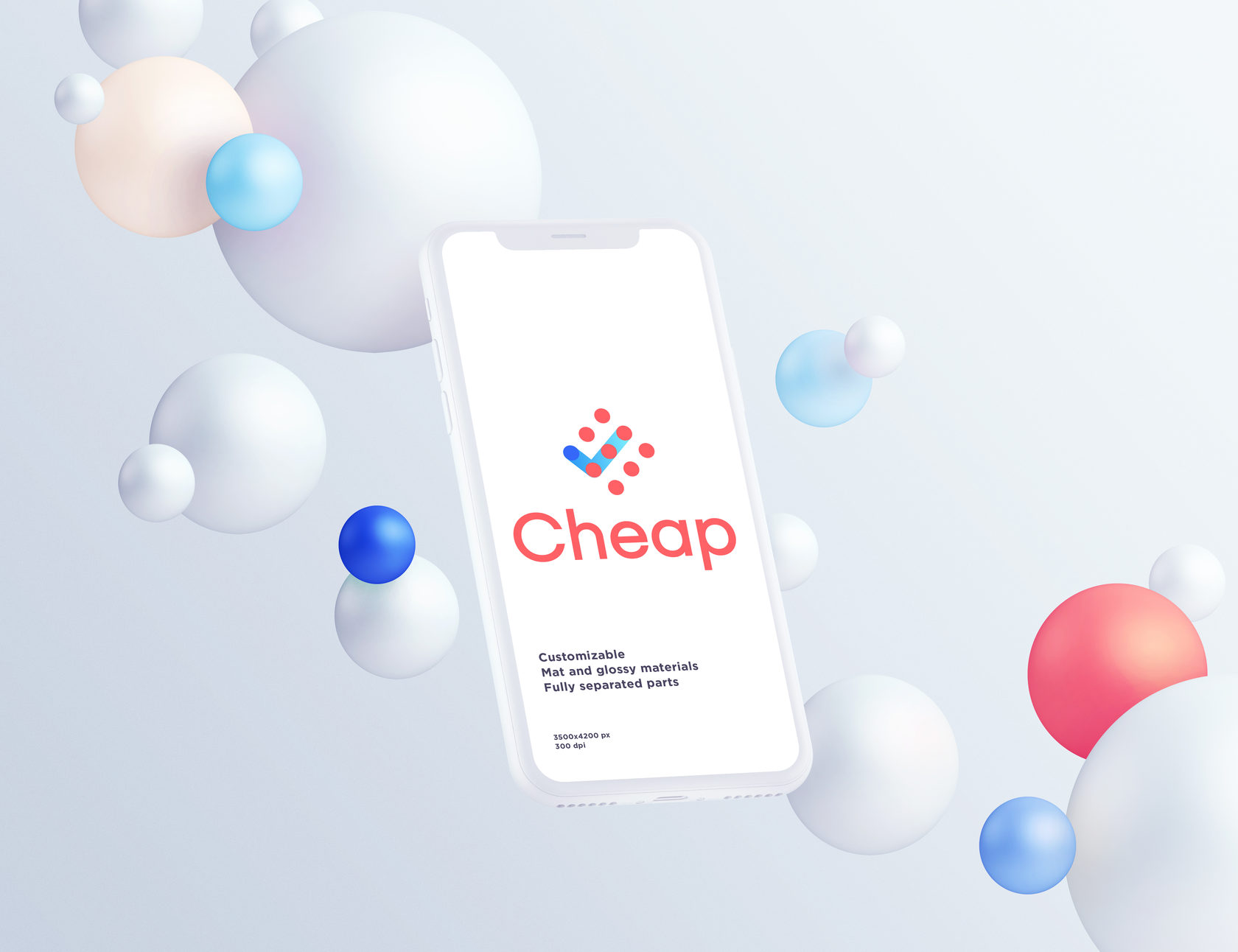 Логотип для фитнес-индустрии «Cheap»