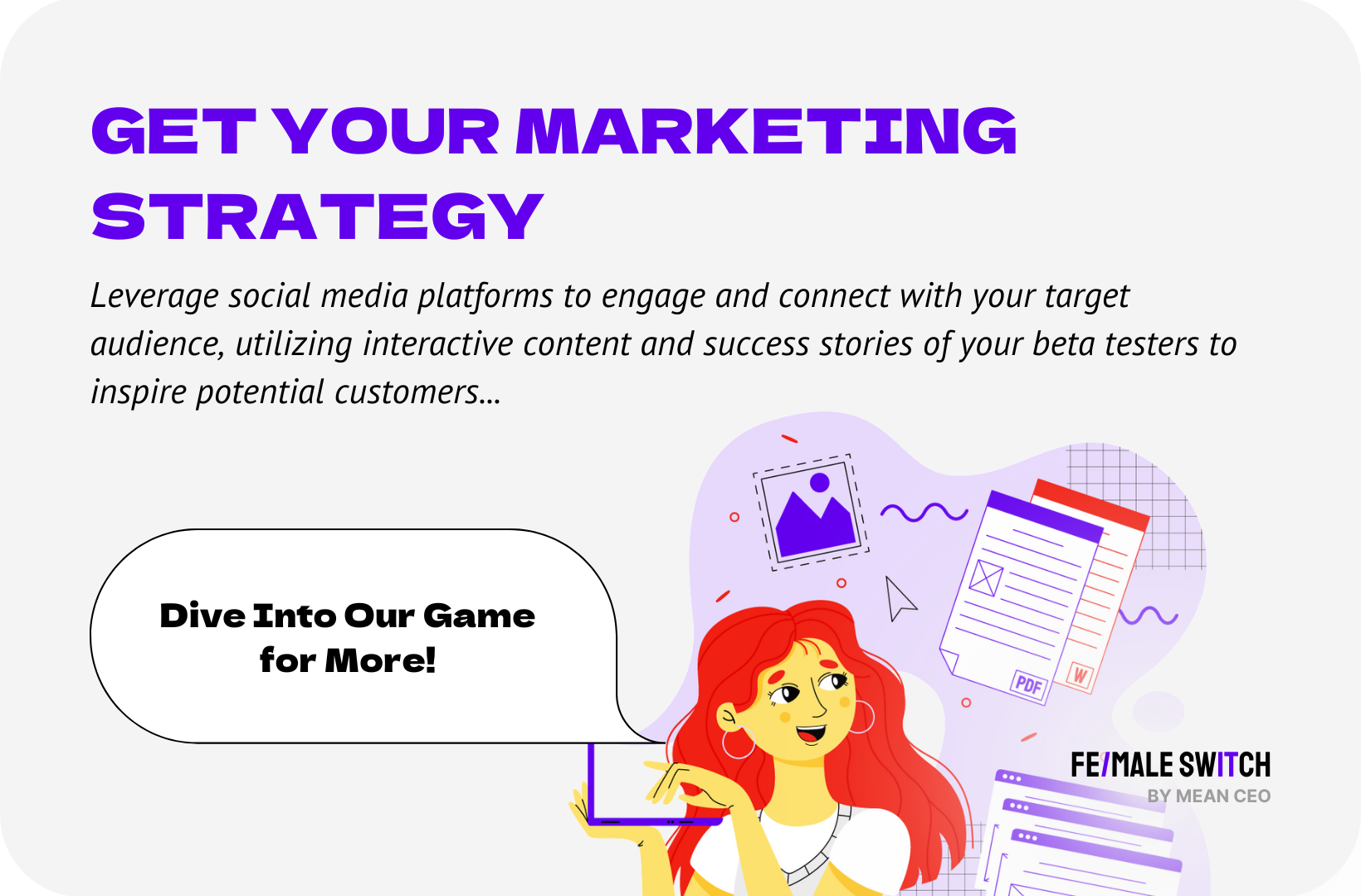 Marketing strategy for startups