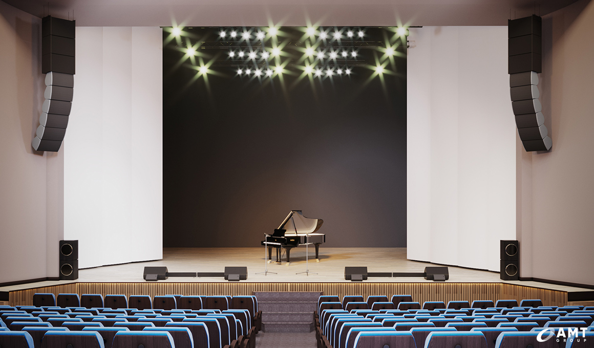 Зрительный зал Дворца культуры ЗФ ПАО ГМК «Норильский никель»