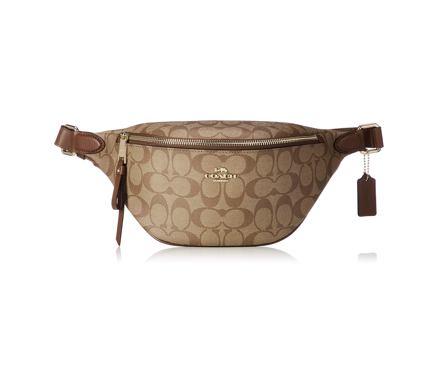 coach signature waist bag