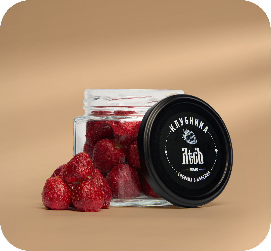 Сублимированная клубника