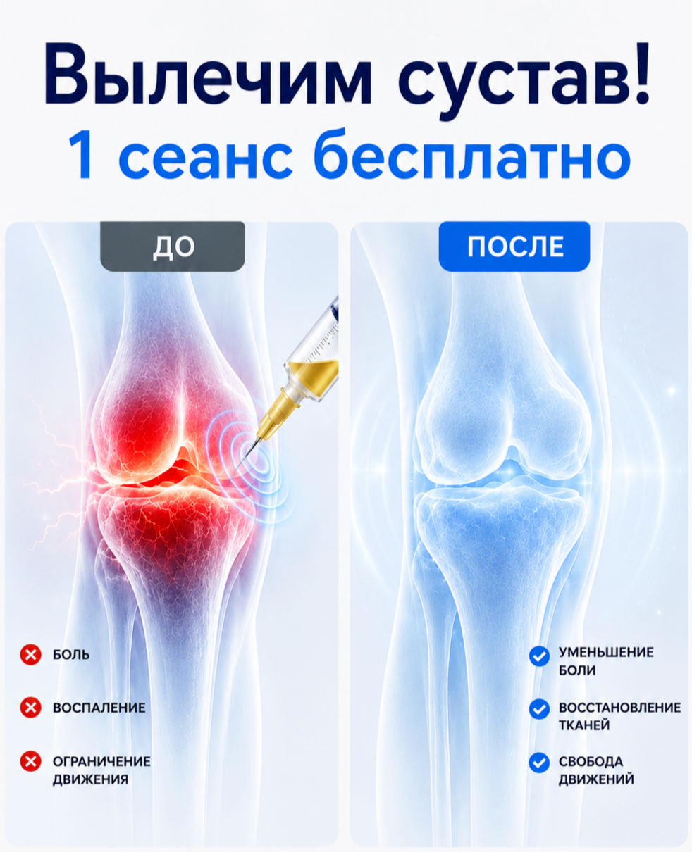 Внутрисуставная инъекция под УЗИ-навигацией