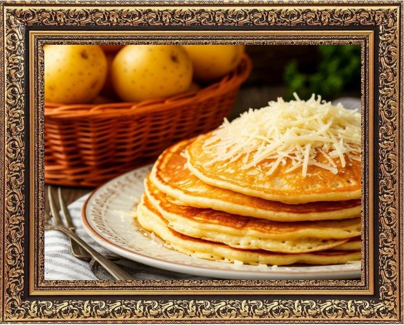 картофельные блины из пюре