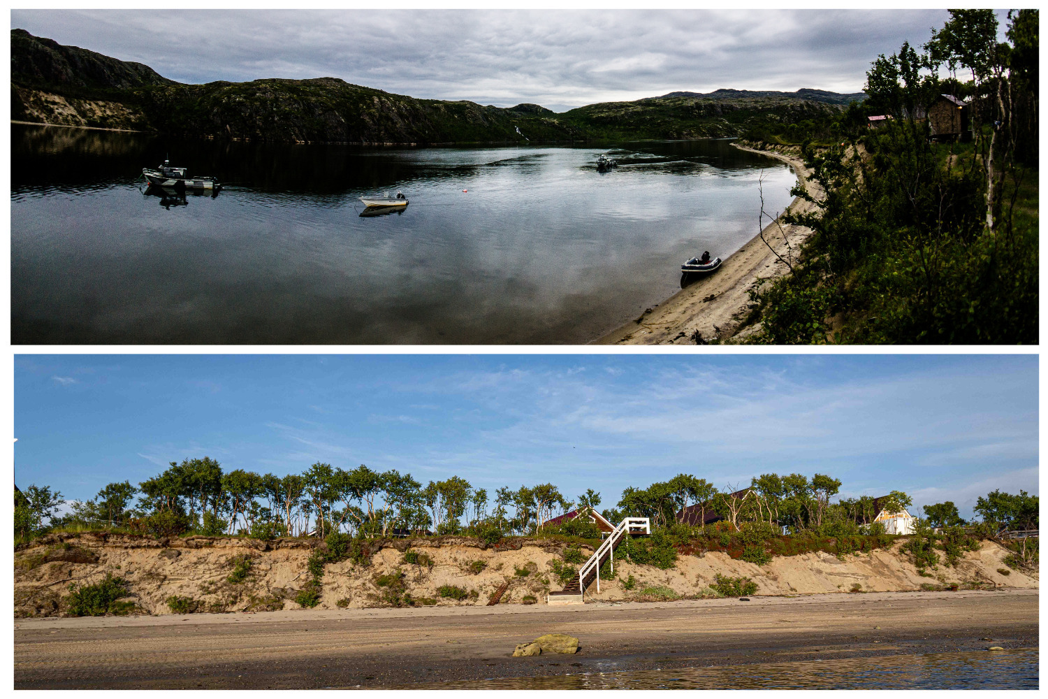 Полуостров Средний и Рыбачий