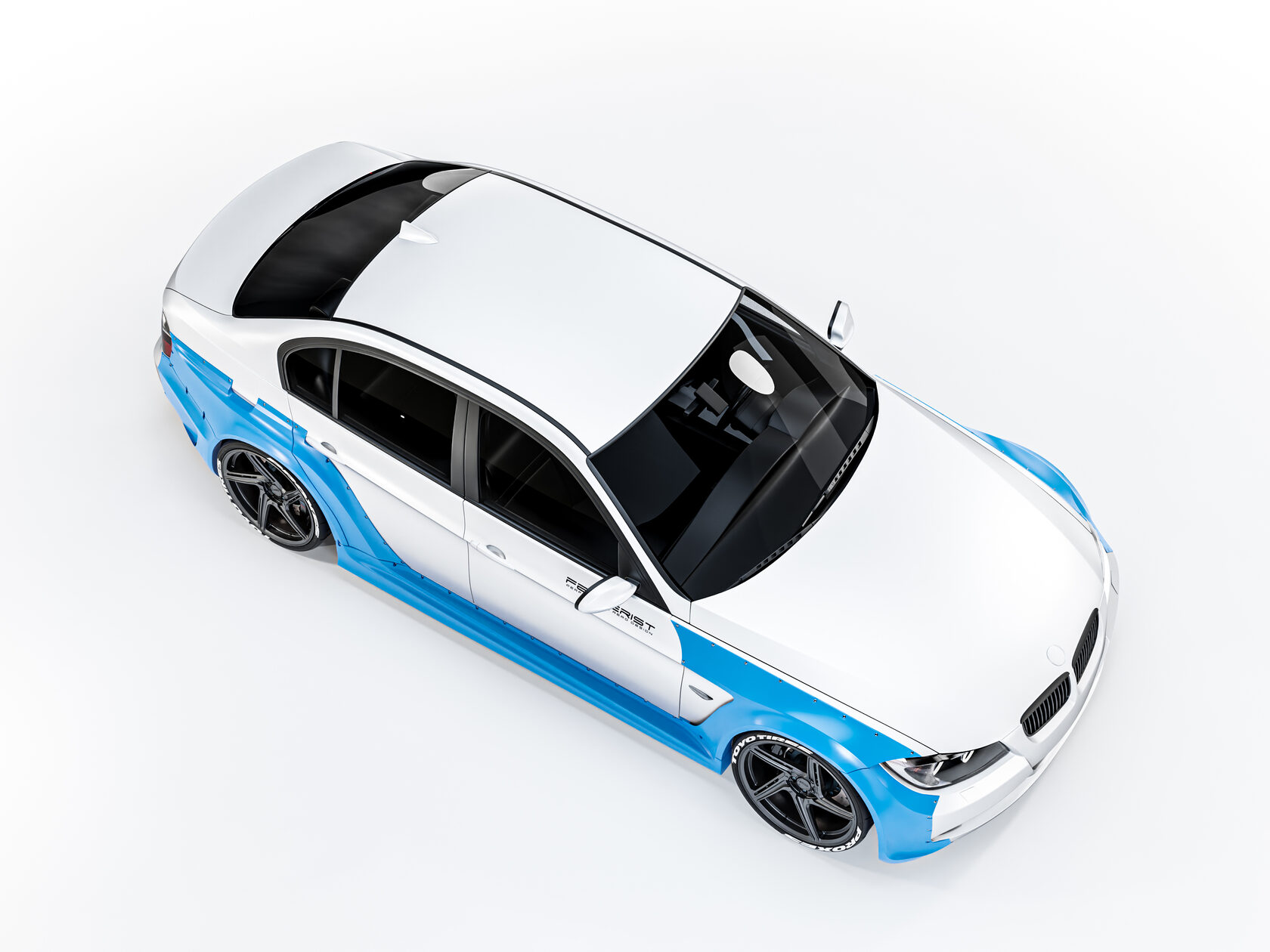 UrbanR fender flares set / widebody kit BMW E90 20062010