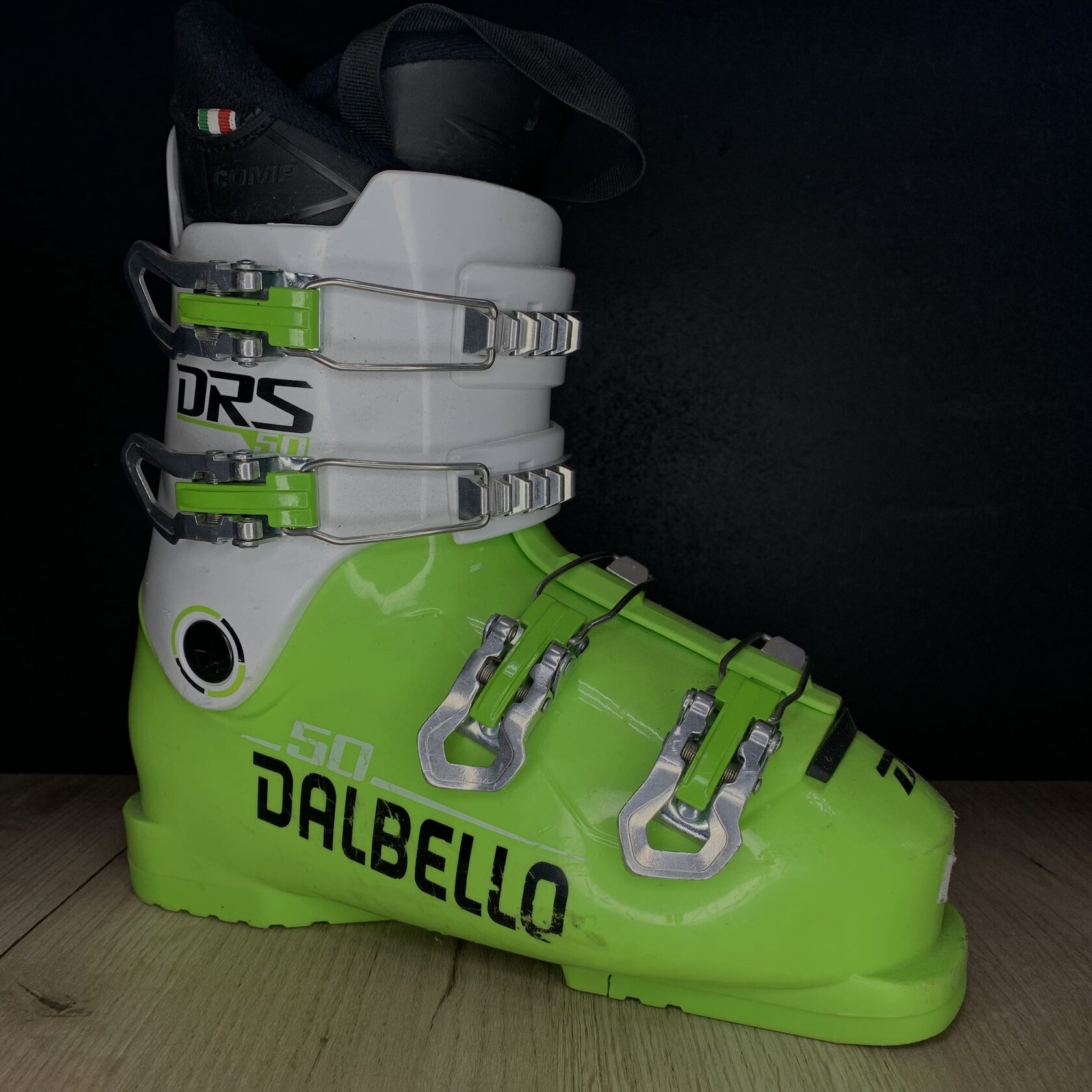 Ботинки DALBELLO, зеленые - прокат горных лыж в Омске