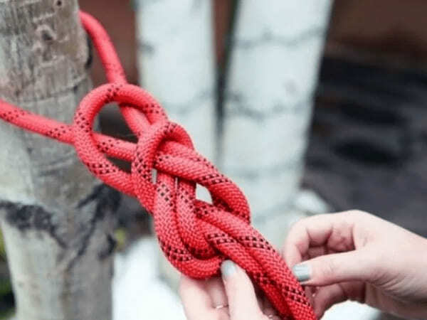 Семейный лагерь - мастер класс по завязыванию узлов