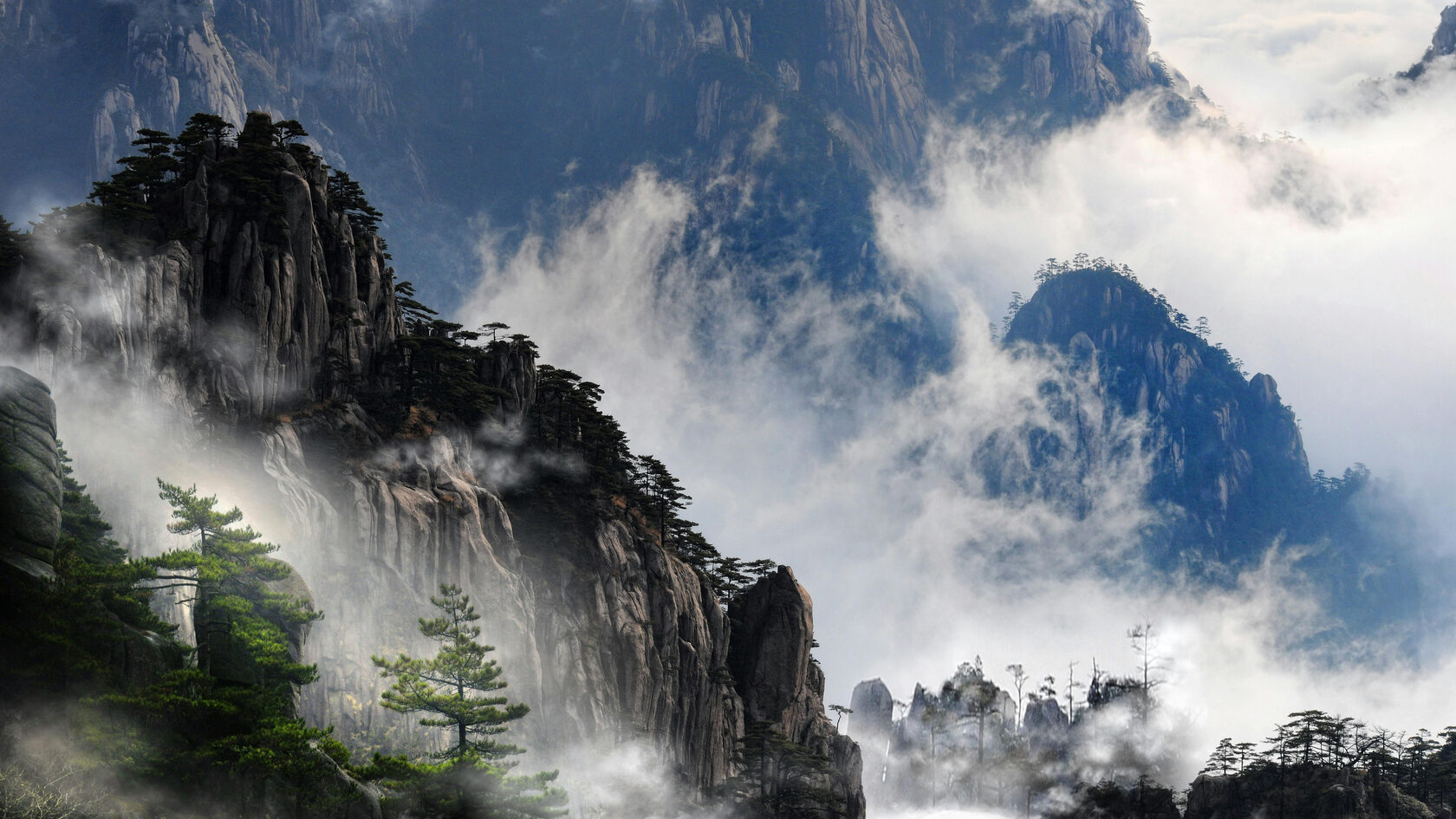 Горы в Китае