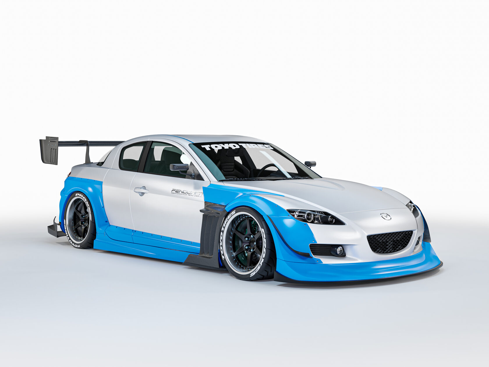 FENDERIST SPEC R Full kit / WIDE BODY KIT Mazda RX-8 2003-2008