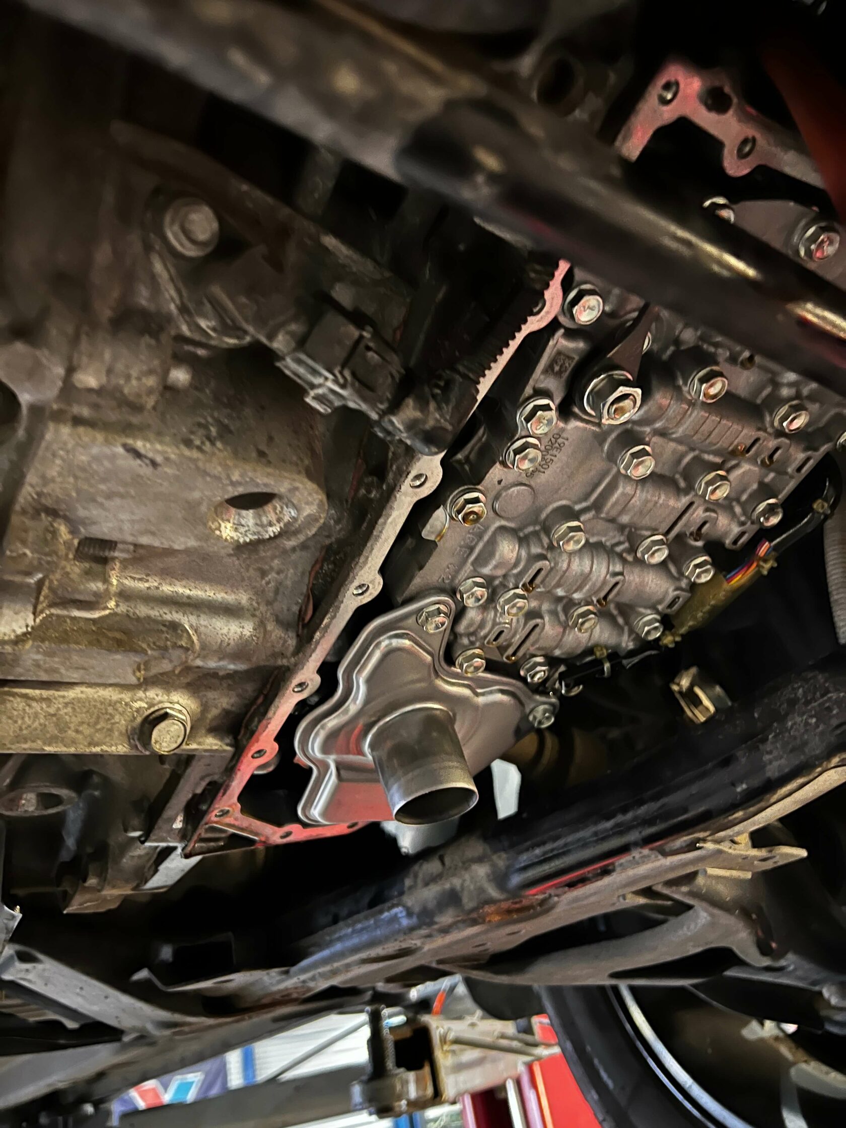 Установка нового фильтра грубой очистки