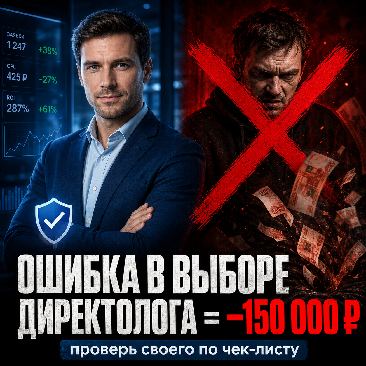 Ошибка в выборе директолога стоит 150000 рублей — чек-лист проверки специалиста по контекстной рекламе