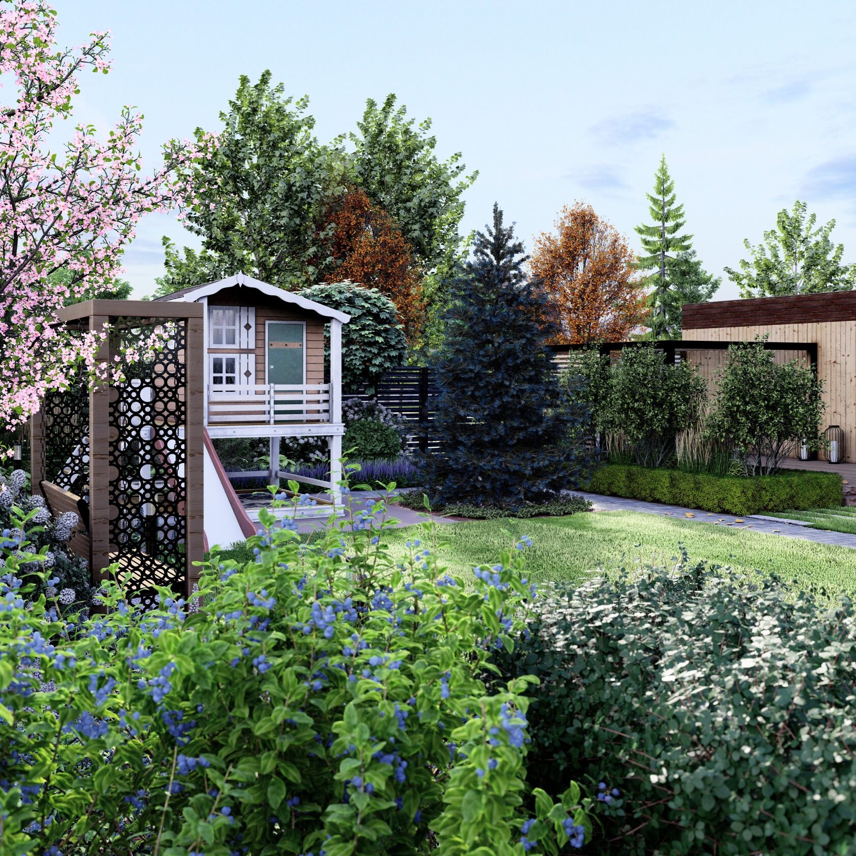 Домокомплекты в Ейска ландшафт