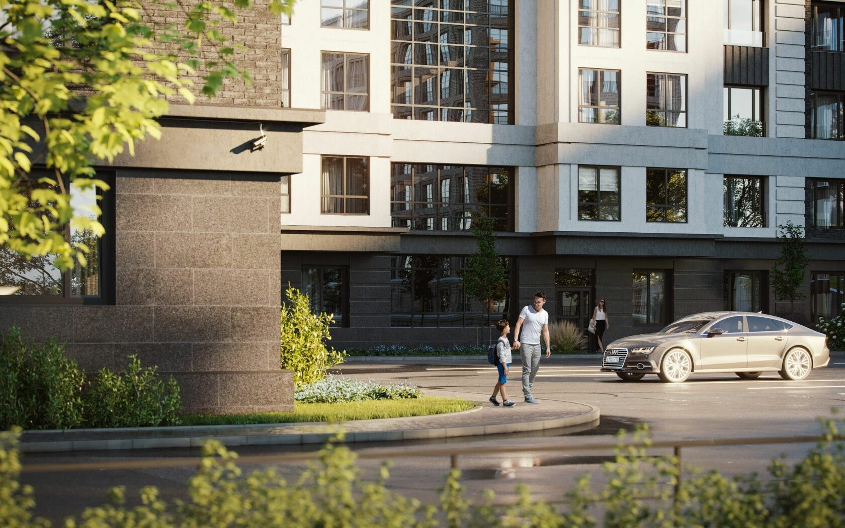 Живые архитектурные детали в ЖК "Лев Толстой" / жилой комплекс Лев Толстой