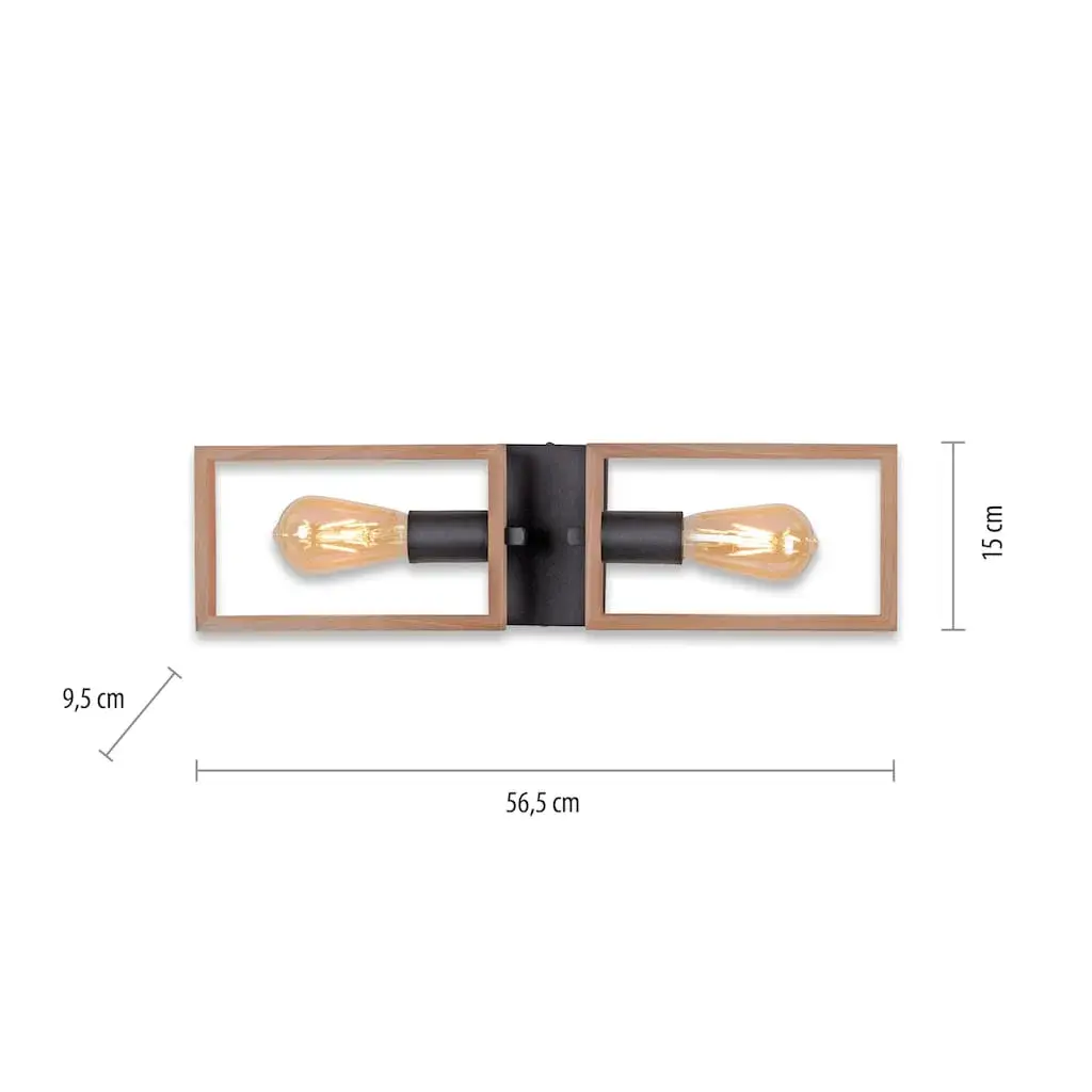 Размеры немецкого потолочного светильника 